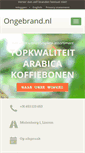 Mobile Screenshot of ongebrand.nl
